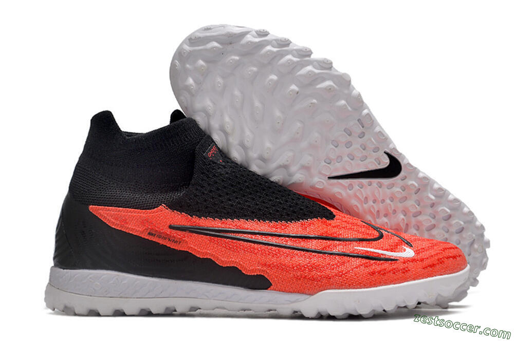 Nike Phantom GX DF Elite TF High-Tops Soccer Shoes - Red/Black/White 0