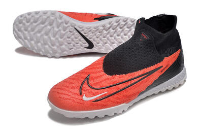 Nike Phantom GX DF Elite TF High-Tops Soccer Shoes - Red/Black/White