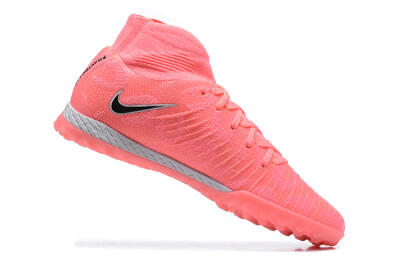 Nike Phantom Luna Elite TF High-Tops Soccer Shoes - Pink/Black/White