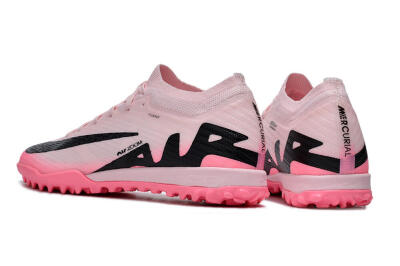 Nike Air Zoom Mercurial Vapor 15 Elite TF Low-Tops Soccer Shoes - Pink/Pink/Black