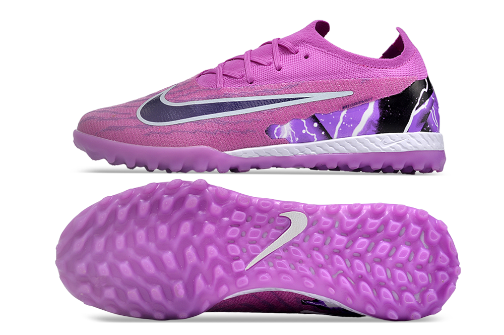 Nike Phantom GX Elite TF Low-Tops Soccer Shoes - Purple/Black/White 1