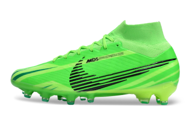 Nike Air Zoom Mercurial Superfly 9 Elite AG High-Tops Soccer Cleats - Green/Black