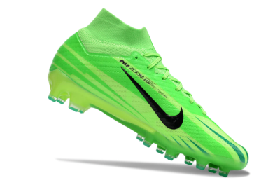 Nike Air Zoom Mercurial Superfly 9 Elite AG High-Tops Soccer Cleats - Green/Black