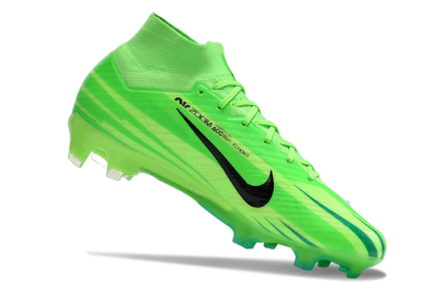 Nike Air Zoom Mercurial Superfly 9 Elite FG High-Tops Soccer Cleats - Green/Black