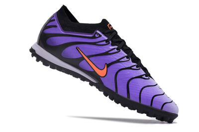 Nike Air Zoom Mercurial Vapor 15 Elite TF Low-Tops Soccer Shoes - Purple/Black/Orange