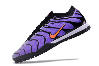 Nike Air Zoom Mercurial Vapor 15 Elite TF Low-Tops Soccer Shoes - Purple/Black/Orange