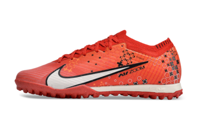 Nike Air Zoom Mercurial Vapor 15 Elite TF Low-Tops Soccer Shoes - Red/White/Black