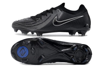 Nike Phantom Luna Elite Low FG Low-Tops Soccer Cleats - Grey/Black/White