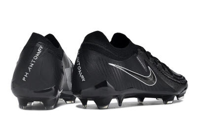 Nike Phantom Luna Elite Low FG Low-Tops Soccer Cleats - Grey/Black/White