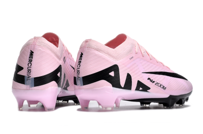 Nike Air Zoom Mercurial Vapor 15 Elite FG Low-Tops Soccer Cleats - Pink/Black
