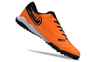 Nike Tiempo Legend 10 Pro TF Low-Tops Soccer Shoes - Orange/Black/White