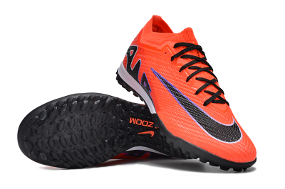 Nike Air Zoom Mercurial Vapor 15 Elite TF Low-Tops Soccer Shoes - Red/Purple/Black