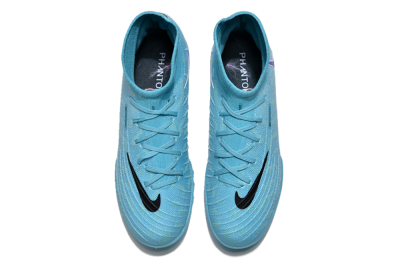 Nike Phantom Luna 2 Elite TF High-Tops Soccer Shoes - Jade/Purple/Black/White