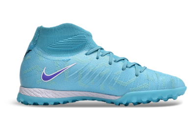 Nike Phantom Luna 2 Elite TF High-Tops Soccer Shoes - Jade/Purple/Black/White