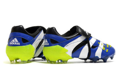 Adidas Predator Accelerator Electricity FG Low-Tops Soccer Cleats - Blue/White/Yellow