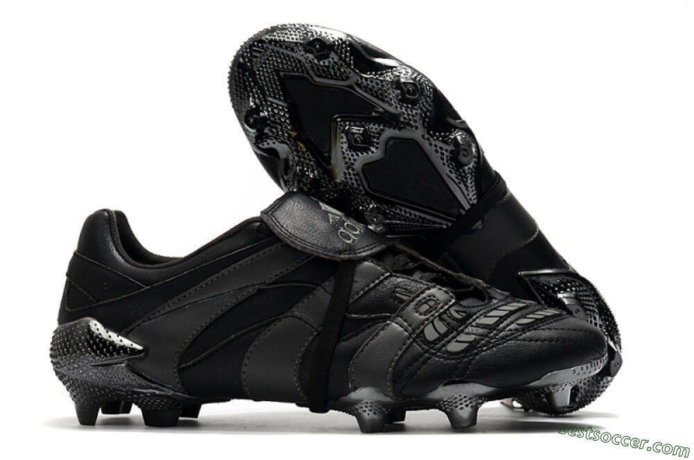 Adidas Predator Accelerator Electricity FG Low-Tops Soccer Cleats - Black/Grey/Gold 0