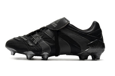 Adidas Predator Accelerator Electricity FG Low-Tops Soccer Cleats - Black/Grey/Gold