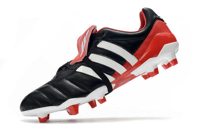 Adidas Predator Mania FG Low-Tops Soccer Cleats - Black/White/Red
