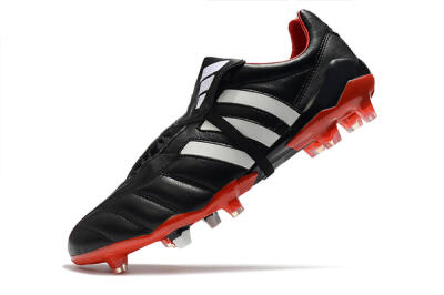 Adidas Predator Mania FG Low-Tops Soccer Cleats - Black/White/Red
