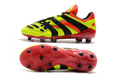Adidas Predator Accelerator Electricity FG Low-Tops Soccer Cleats - Yellow/Red/Black
