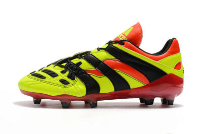 Adidas Predator Accelerator Electricity FG Low-Tops Soccer Cleats - Yellow/Red/Black
