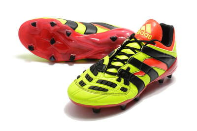 Adidas Predator Accelerator Electricity FG Low-Tops Soccer Cleats - Yellow/Red/Black