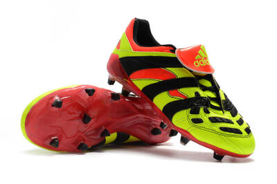 Adidas Predator Accelerator Electricity FG Low-Tops Soccer Cleats - Yellow/Red/Black