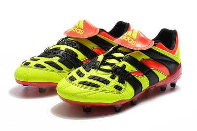 Adidas Predator Accelerator Electricity FG Low-Tops Soccer Cleats - Yellow/Red/Black