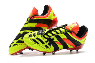Adidas Predator Accelerator Electricity FG Low-Tops Soccer Cleats - Yellow/Red/Black