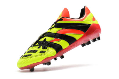 Adidas Predator Accelerator Electricity FG Low-Tops Soccer Cleats - Yellow/Red/Black