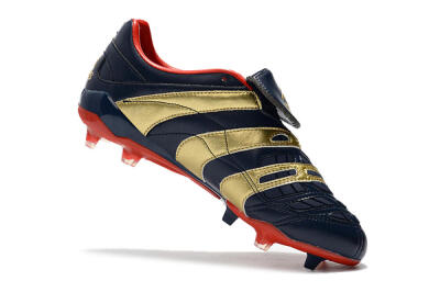 Adidas Predator Accelerator Electricity FG Low-Tops Soccer Cleats - Blue/Gold/Red