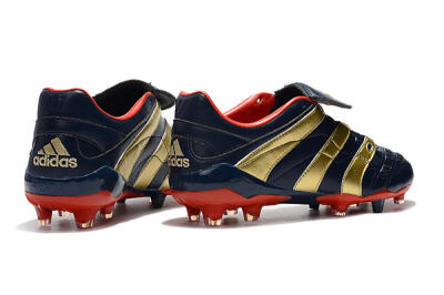 Adidas Predator Accelerator Electricity FG Low-Tops Soccer Cleats - Blue/Gold/Red