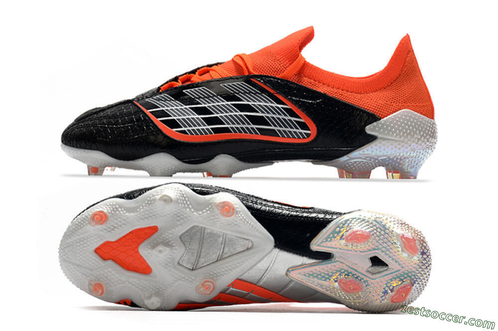 Adidas Predator Archive Limited Edition FG Low-Tops Soccer Cleats - Black/White/Red 1