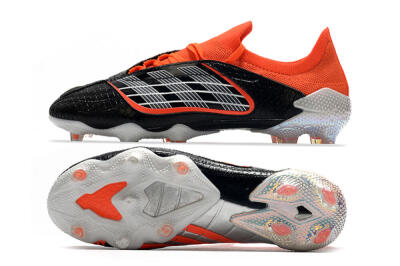 Adidas Predator Archive Limited Edition FG Low-Tops Soccer Cleats - Black/White/Red