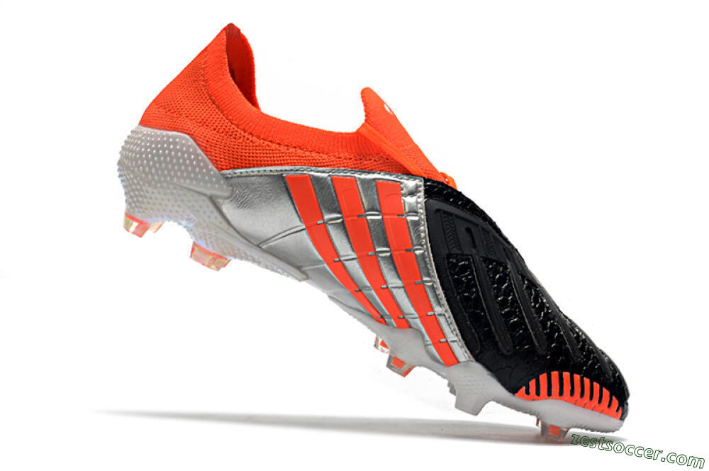 Adidas Predator Archive Limited Edition FG Low-Tops Soccer Cleats - Black/White/Red 4