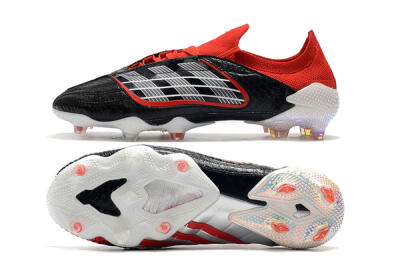 Adidas Predator Archive Limited Edition FG Low-Tops Soccer Cleats - Black/White/Red