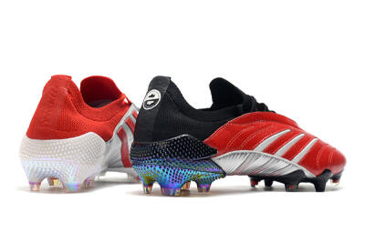 Adidas Predator Archive Limited Edition FG Low-Tops Soccer Cleats - Black/White/Red