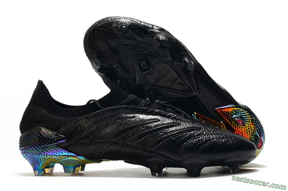Adidas Predator Archive Limited Edition FG Low-Tops Soccer Cleats - Black/Gold 0