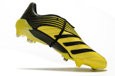 Adidas Predator Absolute 20 FG Low-Tops Soccer Cleats - Yellow/Black