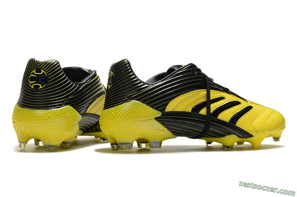 Adidas Predator Absolute 20 FG Low-Tops Soccer Cleats - Yellow/Black 6