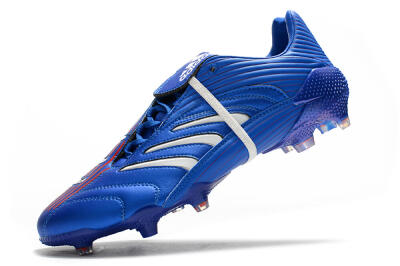 Adidas Predator Absolute 20 FG Low-Tops Soccer Cleats - Blue/White
