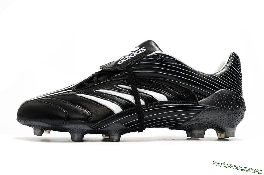 Adidas Predator Absolute 20 FG Low-Tops Soccer Cleats - Black/White 2