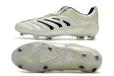 Adidas Predator Absolute 20 FG Low-Tops Soccer Cleats - White/Black