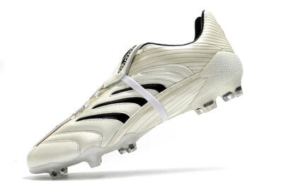 Adidas Predator Absolute 20 FG Low-Tops Soccer Cleats - White/Black