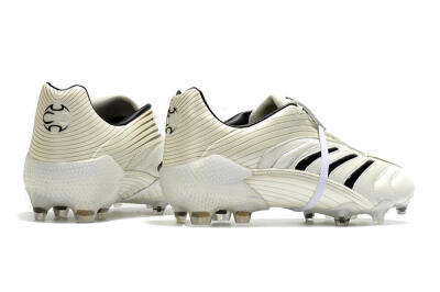 Adidas Predator Absolute 20 FG Low-Tops Soccer Cleats - White/Black