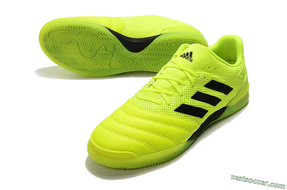 Adidas Copa Tango 20.1 IC Low-Tops Soccer Shoes - Yellow/Black 3