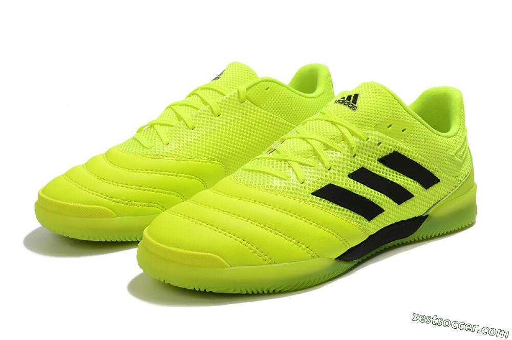 Adidas Copa Tango 20.1 IC Low-Tops Soccer Shoes - Yellow/Black 5
