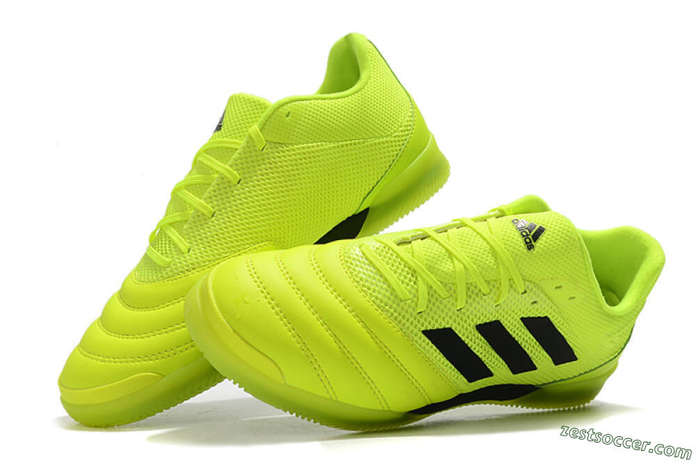 Adidas Copa Tango 20.1 IC Low-Tops Soccer Shoes - Yellow/Black 6