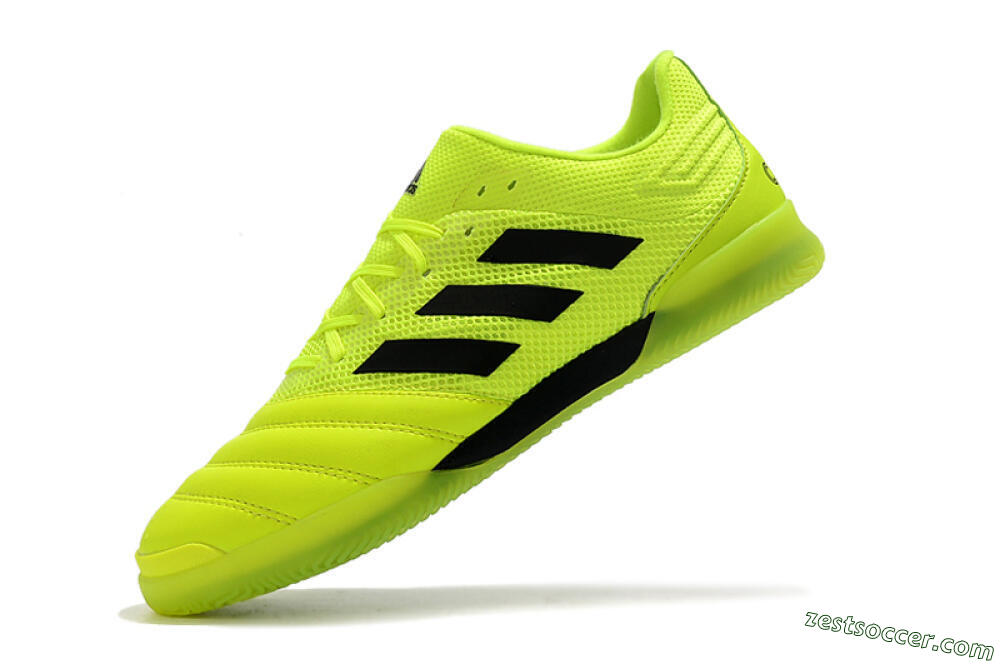 Adidas Copa Tango 20.1 IC Low-Tops Soccer Shoes - Yellow/Black 8