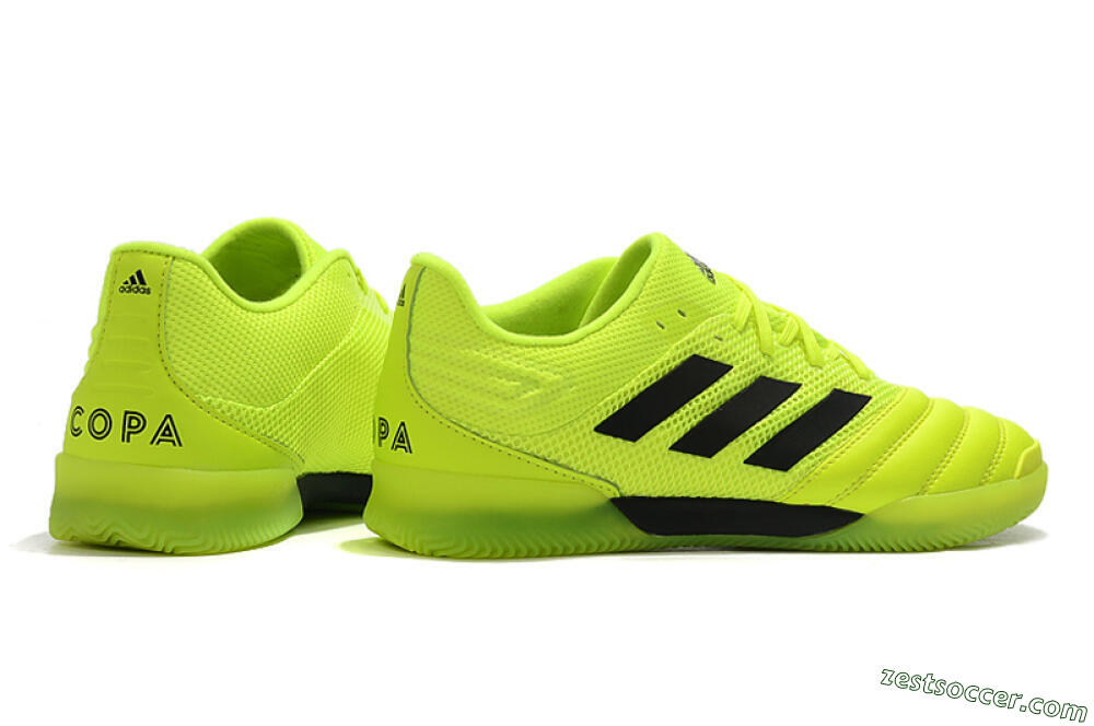 Adidas Copa Tango 20.1 IC Low-Tops Soccer Shoes - Yellow/Black 9